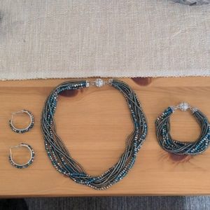Park Lane Blue Jewelry Set